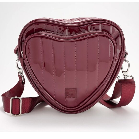 IHKWIP Be My Valentine Heart Crossbody  New with Defect   0341 - Picture 1 of 5